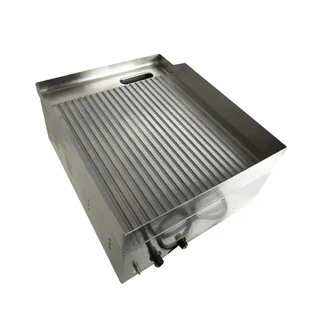 Grill Eléctrico Profesional - Placa Estriada 350x450 mm