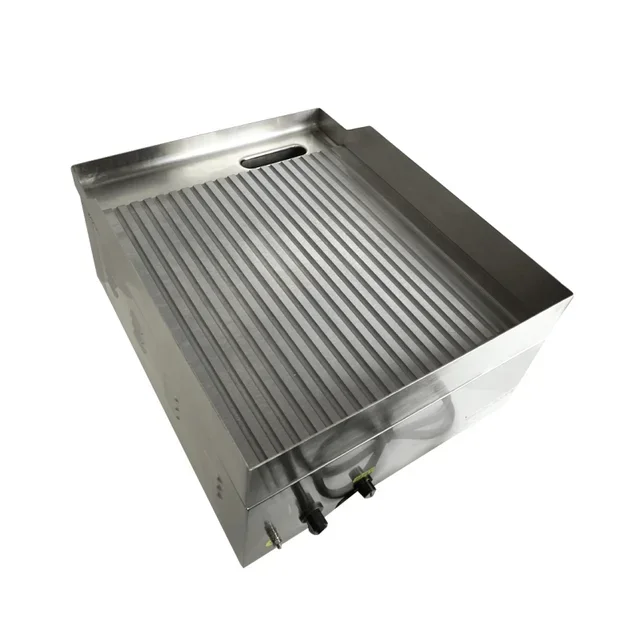 Grill Eléctrico Profesional - Placa Estriada 350x450 mm
