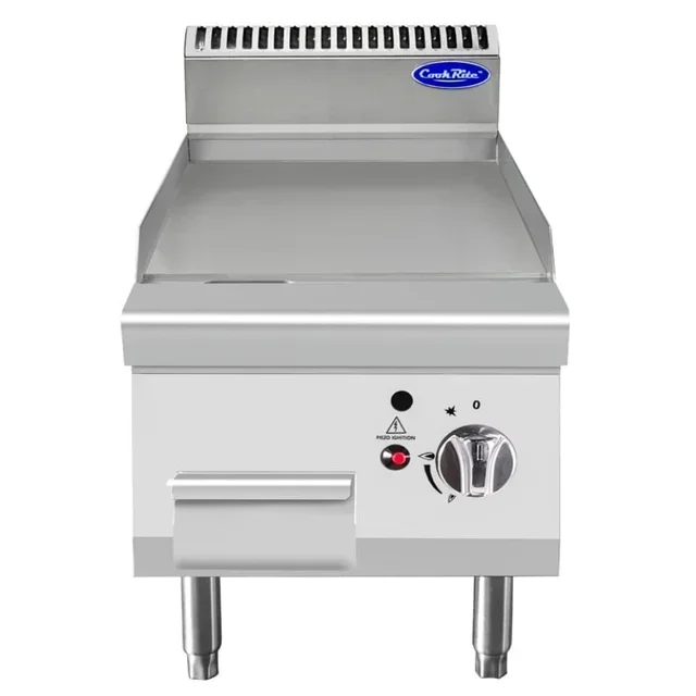 Plancha Gaz de Table 504x396 mm - Surface de Cuisson Premium