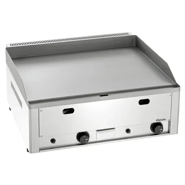 Plancha Gaz Inox Professionnelle - 650 x 480 mm