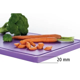 Planche à Découper 530x325 mm - Violette - Épaisseur 20 mm