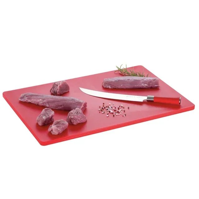 Professional Cutting Board 60 x 40 cm Red - Thickness 16 mm