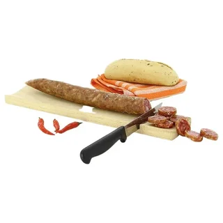 Holz-Schneidebrett 300x65 mm - Kompaktformat