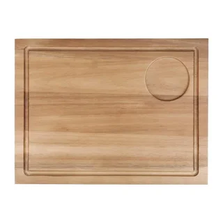 Tábua de Corte de Madeira de Acácia para Bife - Tamanho Grande