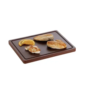 Wooden Cutting Board 325x265 mm Brown Thickness 20 mm