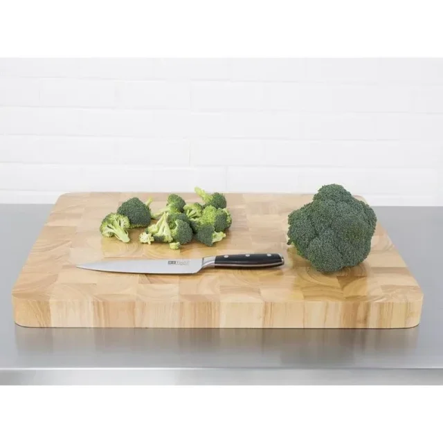 Solid Wood Cutting Board 61 x 45.5 cm - Thickness 4.5 cm - Professional Size