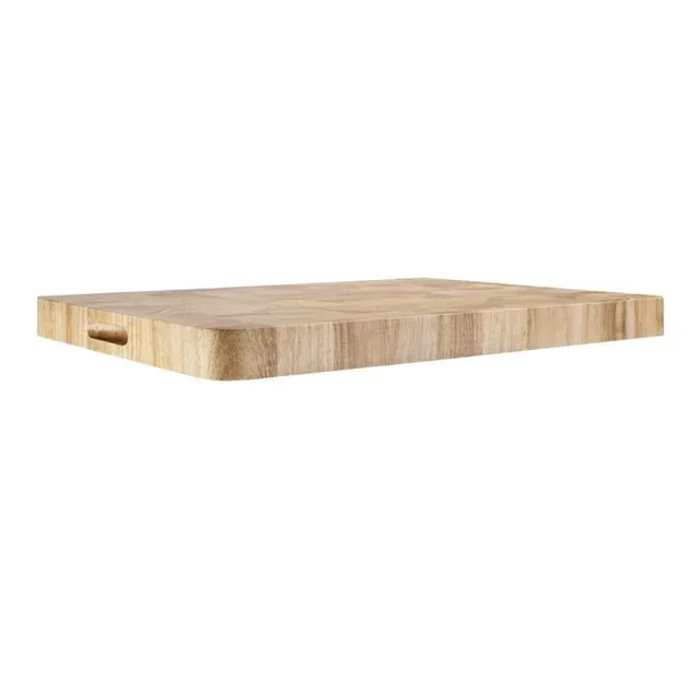 Solid Wood Cutting Board 61 x 45.5 cm - Thickness 4.5 cm - Professional Size