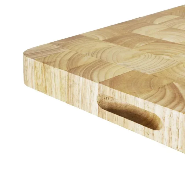 Solid Wood Cutting Board 61 x 45.5 cm - Thickness 4.5 cm - Professional Size