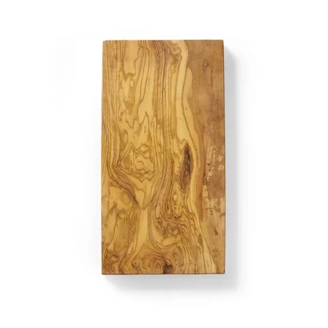 Artisan Olive Wood Cutting Board 35x15 cm - Compact Size