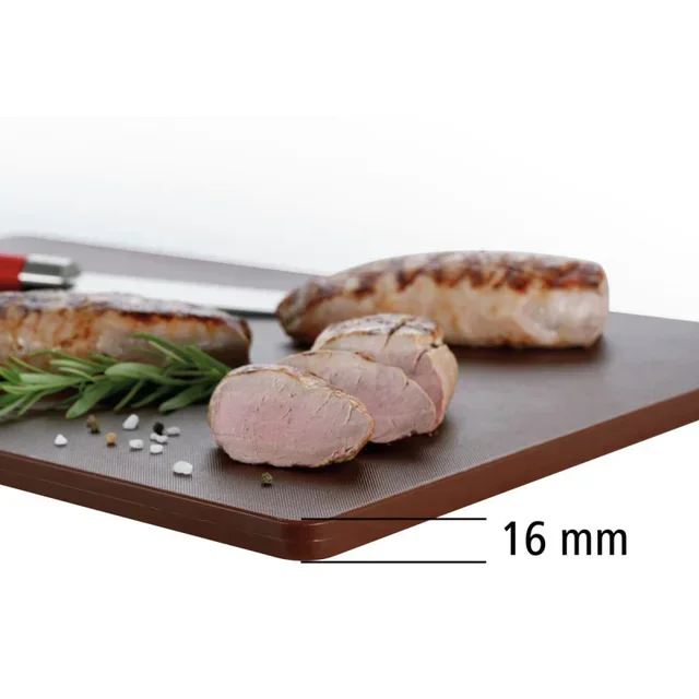 Cutting Board 600x400 mm Brown 16 mm Thickness