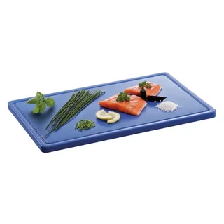Professional Cutting Board 530 x 325 mm - Blue - Thickness 20 mm