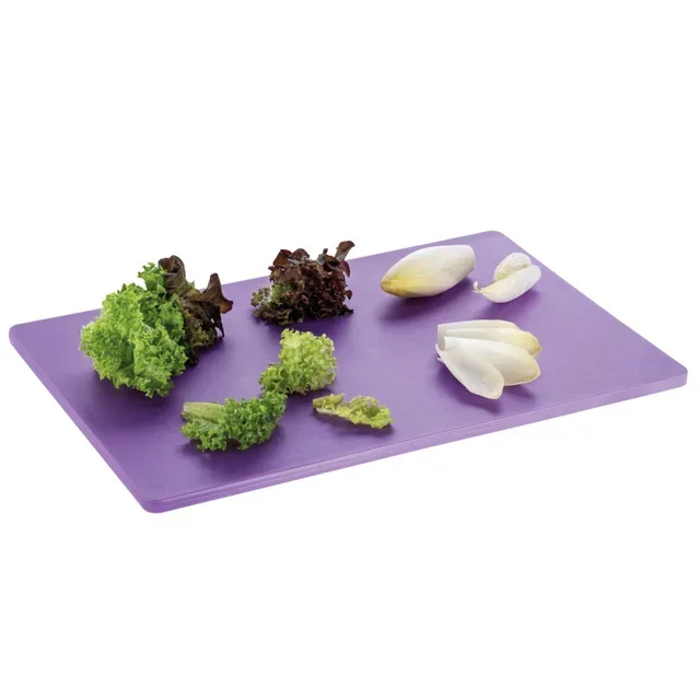 Polyethylene Cutting Board 600x400 mm - Purple - Thickness 16 mm