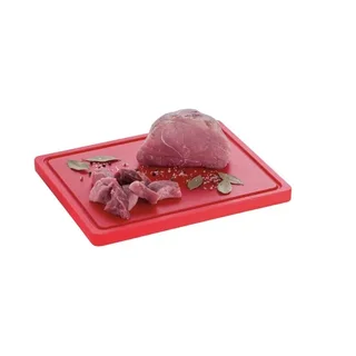 Cutting Board 265 x 325 mm - Thickness 20 mm - Red Color