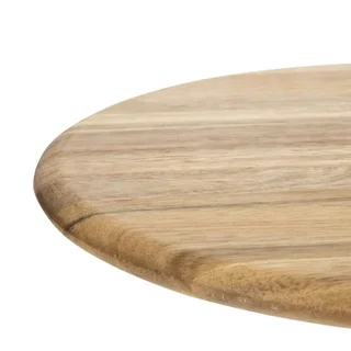 Tabla de Cortar Redonda de Madera de Acacia Ø 33 cm