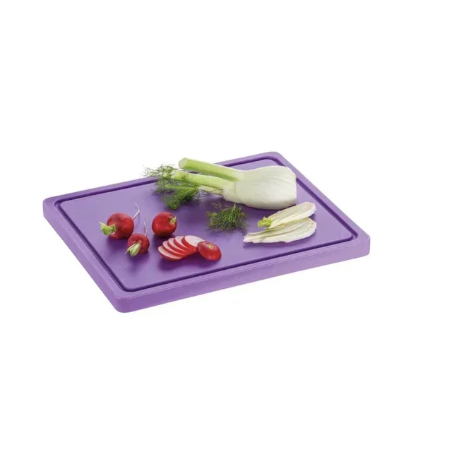 Planche à Découper Violette 32,5 x 26,5 cm - Épaisseur 2 cm