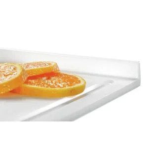 Planche de Découpe 415x300 mm - Blanche - Epaisseur 10 mm