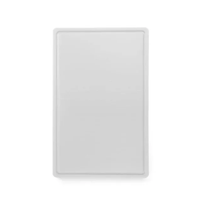 Gastronorm 1/1 White Cutting Board HACCP - Thickness 15 mm