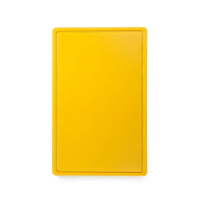 Gastronorm 1/1 Cutting Board - HACCP Yellow Color Code - Thickness 15 mm