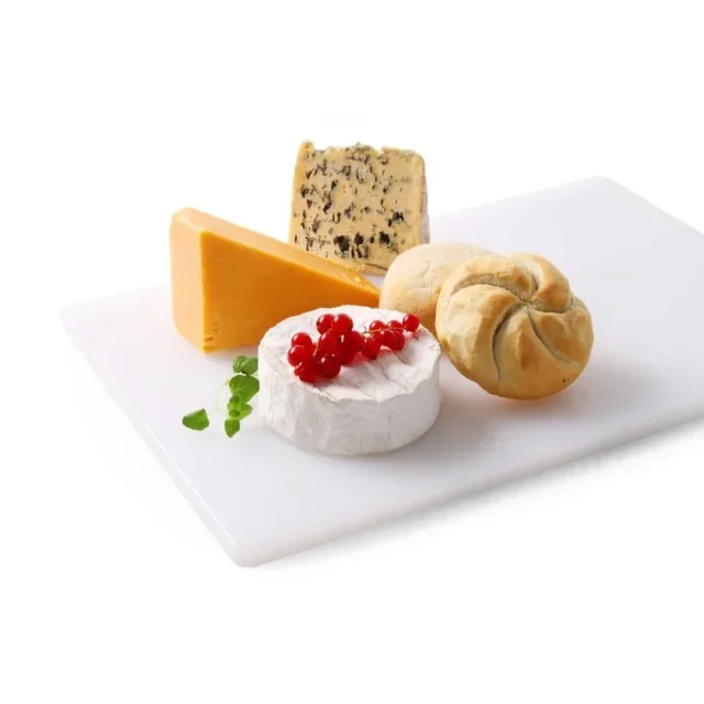 HACCP Cutting Board 600x400 mm - White - Thickness 18 mm