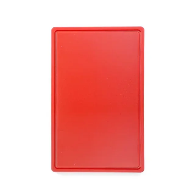Gastronorm 1/1 Red Cutting Board 15 mm HACCP Standard