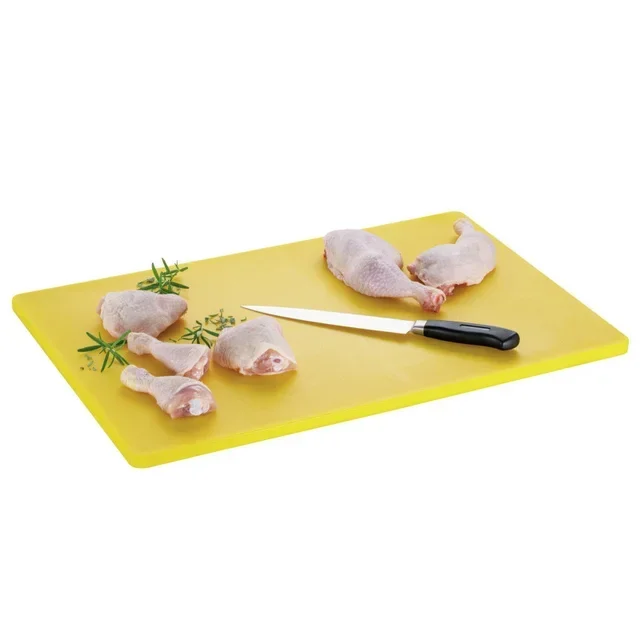 Professional Cutting Board 60 x 40 cm - Yellow - Thickness 16 mm