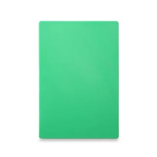 HACCP Cutting Board 600x400 mm Green 18 mm Thickness - Food Grade Polyethylene