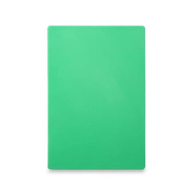 HACCP Cutting Board 600x400 mm Green 18 mm Thickness - Food Grade Polyethylene