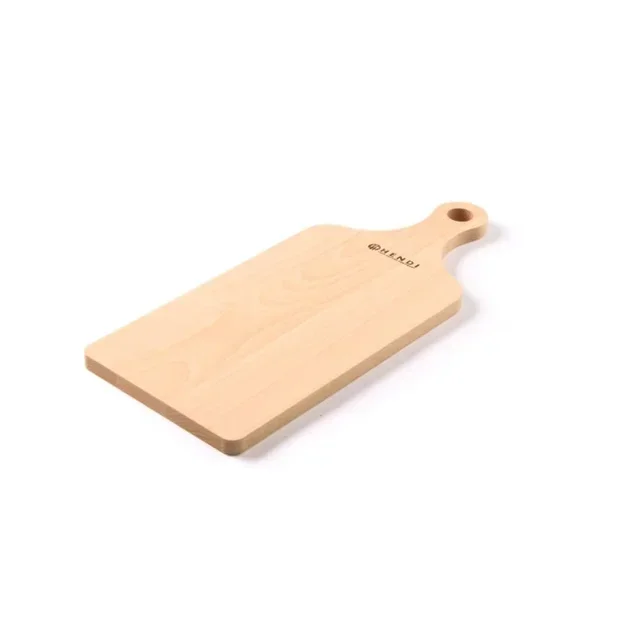 Wooden Cutting Board with Integrated Handle 39 x 16 cm Thickness 1.3 cm