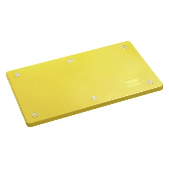 Professional Cutting Board 53 x 32.5 cm - Yellow Polyethylene - Thickness 2 cm
