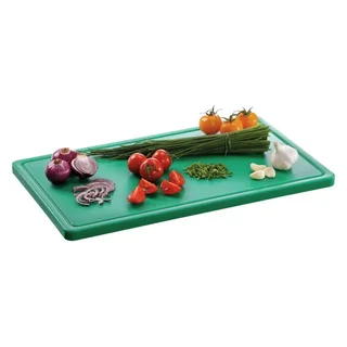 Professional Cutting Board 530x325mm Green Thickness 20mm