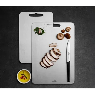 Stainless Steel Cutting Board 18/10 250x360 mm Thickness 2.5 mm