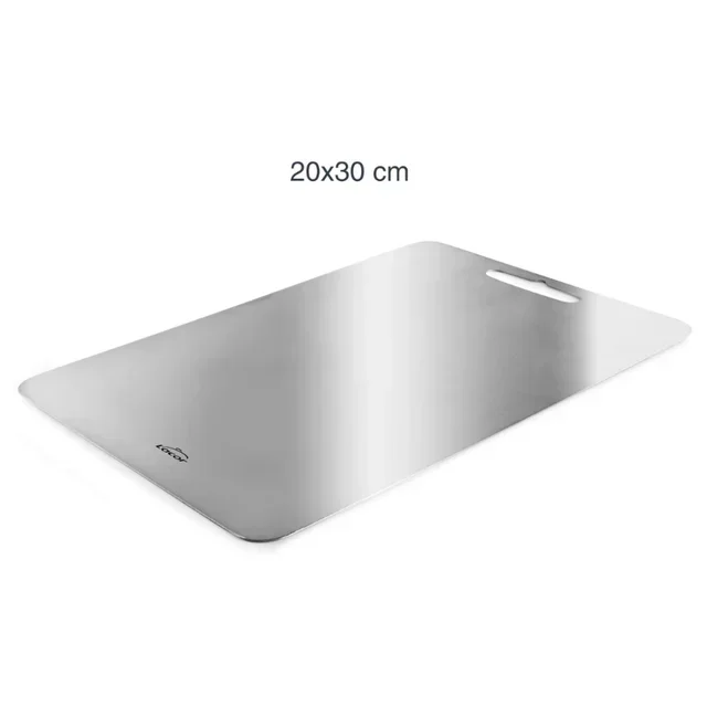 Titanium Cutting Board 200x300 mm - Thickness 1.2 mm - Durable & Hygienic