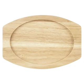 Planche de Présentation Ovale en Fonte - 260 x 165 mm