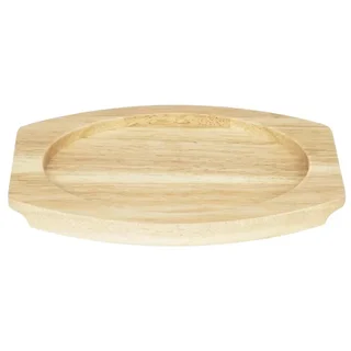 Planche de Présentation Ovale en Fonte - 260 x 165 mm