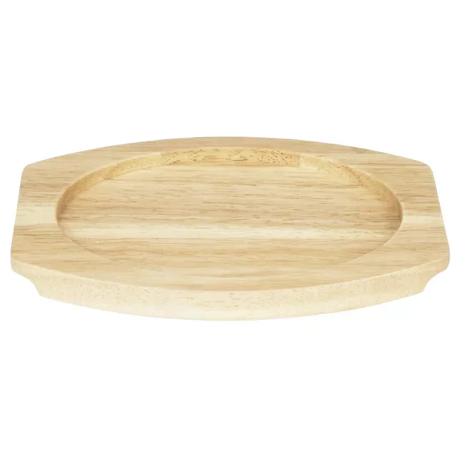 Ovale Servierplatte aus Gusseisen - 260x165 mm