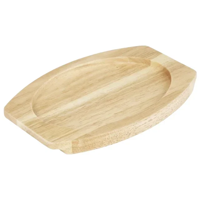 Oval Cast Iron Serving Board - 260x165 mm