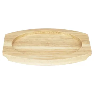 Ovale Servierplatte aus Gusseisen - 260x165 mm