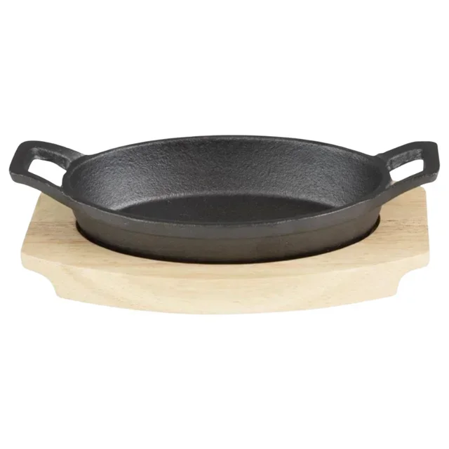 Planche de Service pour Plat Ovale en Fonte - 210x120 mm