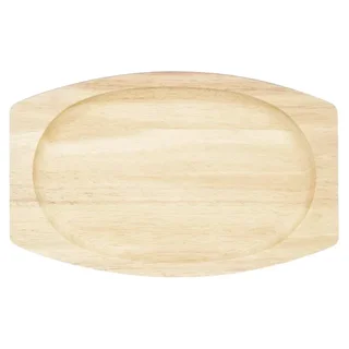 Oval Cast Iron Serving Platter - 335x205 mm