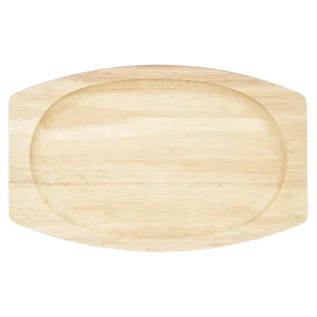 Oval Cast Iron Serving Platter - 335x205 mm