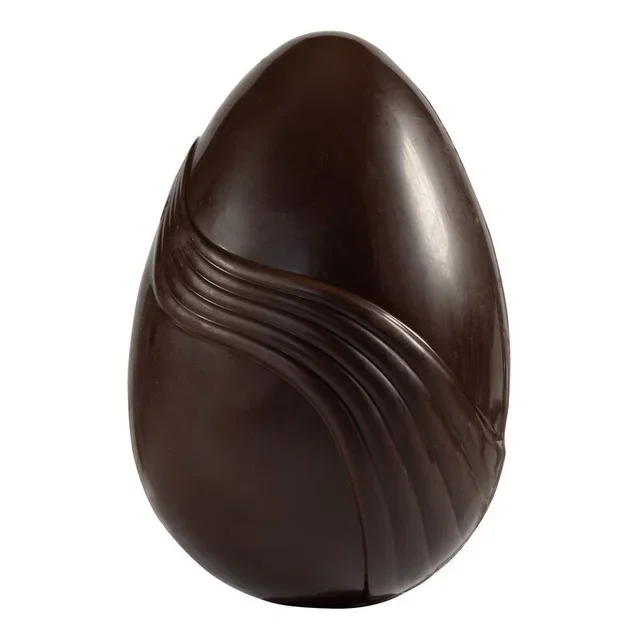 Chocolate Draped Egg Moulding Plate - 2 Cavities