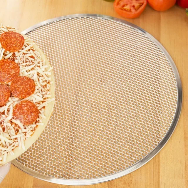 Aluminium Pizzaplatte - Durchmesser 50 cm