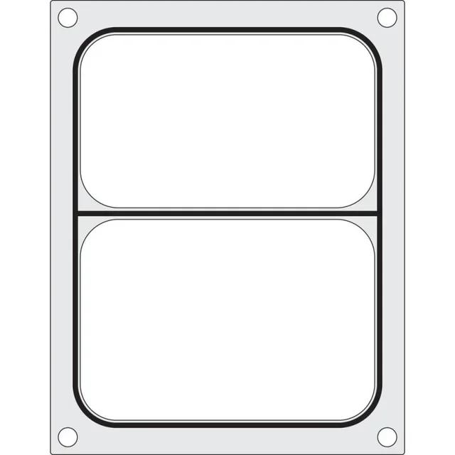 Schweißplatte für Manuelle Versiegelungsmaschine - Doppelkammer