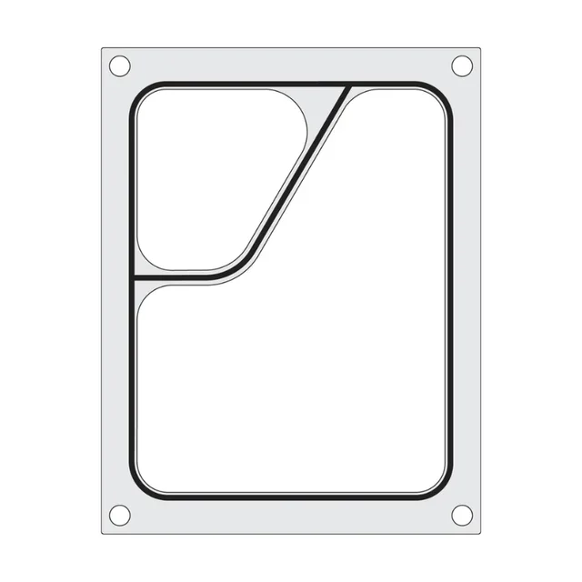 Siegelmatrize 2 Fächer für manuelle Colt Siegelmaschine