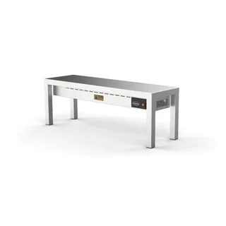 Tabletop Food Warmer 1 Ceramic Shelf - 1200 x 300 mm