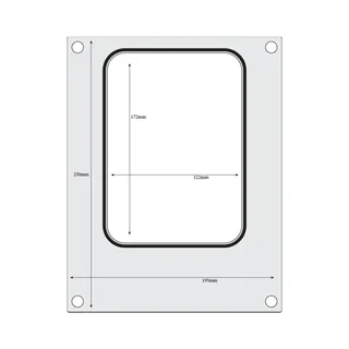 Heat Sealing Plate for Manual Vacuum Sealer - 187 x 137 mm