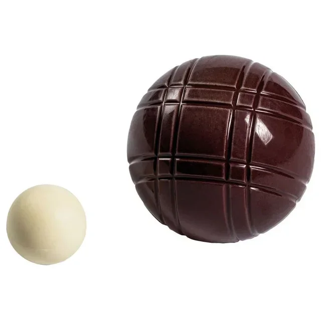 Petanque Chocolate Plaque – 8 Ball Mold