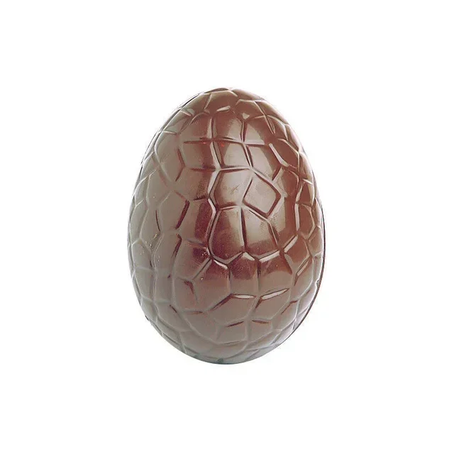 Chocolate Mold Half-Shell Cracked Effect - 4 Cavities - 112 x 80 mm