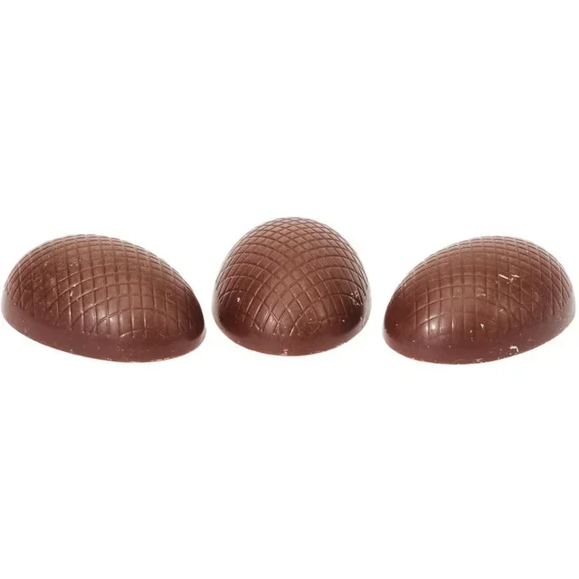 Chocolate Praline Half-Sphere Striped Mould - 45 Cavities