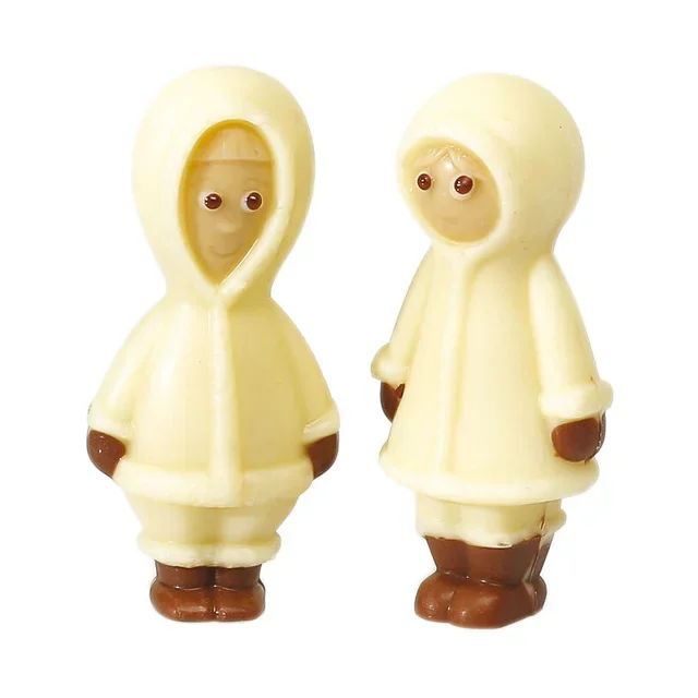 Forma de Chocolate Padrão Esquimó - 6 Formas de Impressão